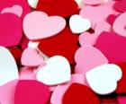 Cuori per celebrare il giorno di San Valentino