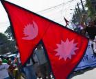 La bandiera del Nepal