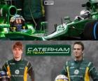 Caterham F1 Team 2013, Charles Pic e Giedo van der Garde