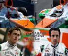 Sahara Force India F1 Team 2013, Paul di Resta e Adrian Sutil