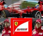 Scuderia Ferrari 2013, Fernando Alonso e Felipe Massa