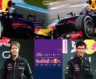 Infiniti Red Bull Racing 2013, Sebastian Vettel e Mark Webber