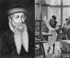 Johannes Gutenberg (1398-1468), inventore della stampa moderna