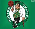 Logo Boston Celtics, squadra NBA. Atlantic Division, Eastern Conference