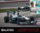 Lewis Hamilton - Mercedes - Gran Premio della Malesia 2013, 3 ° classificato