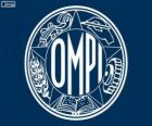 Vecchio logo del OMPI-WIPO, Organizzazione Mondiale per la Proprietà Intellettuale
