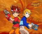 Max e Rex, due dei protagonisti in Dinosaur King