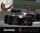 Romain Grosjean - Lotus - Gran Premio Bahrain 2013, 3 ° classificato