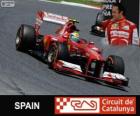 Felipe Massa - Ferrari - Gran Premio di Spagna 2013, 3 ° classificato