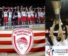 Olympiacos Pireo, campione di Euroleague Basketball 2013