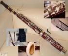 Il fagotto strumento musicale a fiato ad ancia doppia appartenente al gruppo dei legni, di cui costituisce il basso