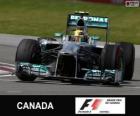 Lewis Hamilton - Mercedes - Gran Premio Canada 2013, 3 ° classificato