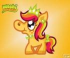 Priscilla. Moshi Monsters. La principessa Pony