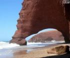 spiaggia Legzira, Marocco