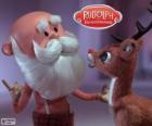 Babbo Natale con Rudolph