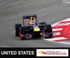 Mark Webber - Red Bull - Gran Premio di Stati Uniti 2013, 3 ° classificato