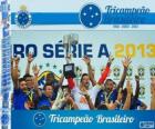 Cruzeiro, campione del campionato di calcio brasiliano nel 2013. Brasileirão 2013