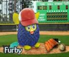 Furby gioca a baseball