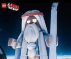 Vitruvius, il vecchio stregone del film, la grande avventura di Lego