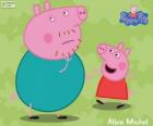 Peppa Pig con suo padre