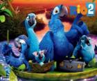 La famiglia di Blu in Amazzonia