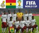 Selezione del Ghana, Gruppo G, Brasile 2014