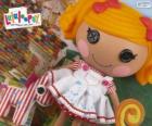 Spot Splatter Splash Lalaloopsy con il suo animale domestico, una zebra