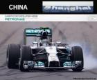 Nico Rosberg - Mercedes - Gran Premio della Cina 2014, 2 ° classificata