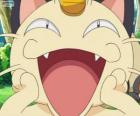 Meowth, un Pokemon molto giocosa