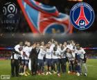 Paris Saint Germain, PSG, campione della Ligue 1 2013-2014, campionato di calcio da Francia