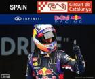 Daniel Ricciardo - Red Bull - Gran Premio di Spagna 2014, 3 ° classificato