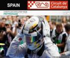 Lewis Hamilton, campione del Gran Premio di Spagna 2014