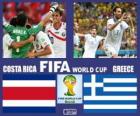 Costa Rica - Grecia, ottavi di finale, Brasile 2014