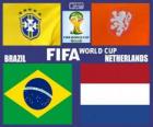 Finale 3º posto, Brasile 2014, Brasile vs Olanda
