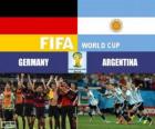 Germania vs Argentina. Finale della Coppa del Mondo FIFA Brasile 2014