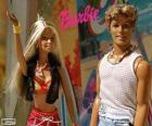 Barbie e Ken in estate