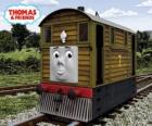 Toby è la locomotiva marrone n. 7