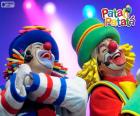 Patati e patata in uno spettacolo, due clown molto divertente