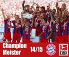 Bayern Monaco, campione 2014-15