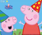 Peppa Pig celebra il suo anniversario con suo fratello George