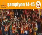 Galatasaray, campione 14-15