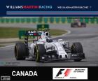 Valtteri Bottas, Williams, Gran Premio del Canada 2015, terzo posto