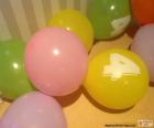 Palloncini con numeri