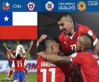 Cile, prima selezione finalisti Coppa America 2015