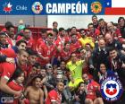 Cile, campione Coppa America 15