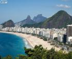 Copacabana è uno dei quartieri più famosi di Rio de Janeiro, Brasile