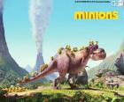 Minions con il dinosauro