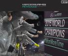 Mercedes AMG Petronas Campione del Mondo di Costruttori di Formula 1 FIA 2015. Per la seconda volta consecutiva