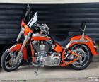 Harley Davidson arancione