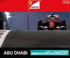 Kimi Räikkönen, Ferrari, Gran Premio di Abu Dhabi 2015, terzo posto
